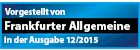 Frankfurter Allgemeine: Christbaumkugel-Lautsprecher mit Bluetooth, rot
