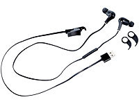 Callstel Bluetooth 4.0 Stereo-In-Ear-Headset mit ergonom. Ohrhörern