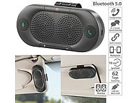 Callstel Stereo-Kfz-Freisprecher mit Bluetooth 5, Siri und Google-kompatibel; Freisprecheinrichtungen mit Bluetooth Freisprecheinrichtungen mit Bluetooth Freisprecheinrichtungen mit Bluetooth Freisprecheinrichtungen mit Bluetooth 