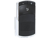 Callstel Freisprech-System mit Bluetooth & Solarzelle; Freisprecheinrichtungen mit Bluetooth und Sprachassistenten, Freisprecheinrichtungen mit Bluetooth Freisprecheinrichtungen mit Bluetooth und Sprachassistenten, Freisprecheinrichtungen mit Bluetooth 