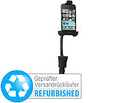 Callstel Kfz-Halterung mit USB-Ladefunktion (refurbished); KFZ-Halterungen (iPhone 4/4S), Universal-Tablet-Schwenkarme 