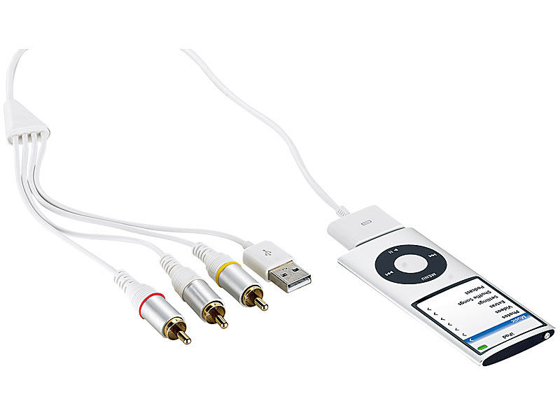 ; Adapterkabel für iPhones, iPads & iPods Adapterkabel für iPhones, iPads & iPods 