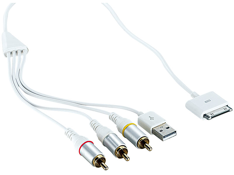 ; Adapterkabel für iPhones, iPads & iPods Adapterkabel für iPhones, iPads & iPods 