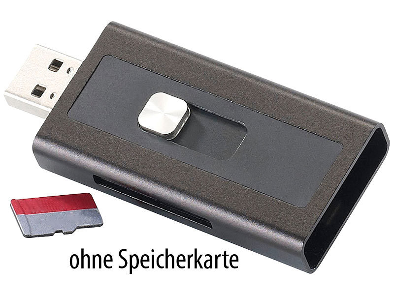 ; 6in1-USB-Kabel für USB A und C, Micro-USB und 8-PIN 