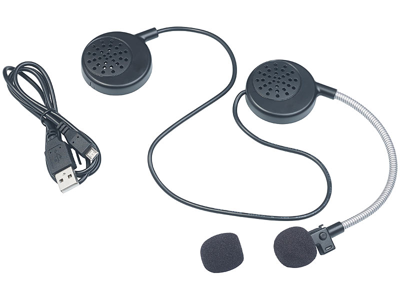 solo kirurg Kostbar Callstel Intercom-Stereo-Headset für Motorrad-Helm, Bluetooth, 10 m  Reichweite