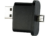 Callstel Adapter "mini USB" für Universal-Ladestation HZ-1838; Qi-kompatible Induktions-Ladegeräte Qi-kompatible Induktions-Ladegeräte 