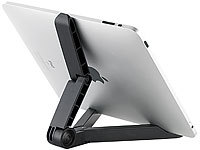 Callstel Reisefreundlicher Klappständer für iPad, Tablet-PC usw.; Kapazitiver Touchpens mit Kugelschreiber Kapazitiver Touchpens mit Kugelschreiber 