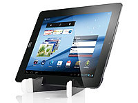 Callstel Faltbarer Ständer für iPad, Tablet-PC & Smartphones; Universal-Tablet-Schwenkarme Universal-Tablet-Schwenkarme 