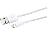 Callstel Daten-& Ladekabel f. iPhone 5/5s/5c/iPad 4/mini/iPod touch 5G; Lightning-Kabel iPads 