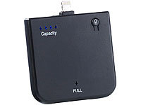 Callstel 1000 mAh Li-Ion-Zusatzakku HC für iPhone 5, iPad 4, mini; Power-Banks 
