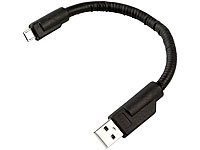 Callstel USB zu Micro-USB Daten und Ladekabel, biegsam; Multi-USB-Kabel für USB A und C, Micro-USB und 8-PIN Multi-USB-Kabel für USB A und C, Micro-USB und 8-PIN 