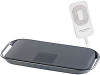 Callstel Qi-Ladeset Powerbank+Receiver-Pad für iPhone 6/s und 6/s Plus; Induktions-Ladegeräte Induktions-Ladegeräte 