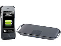 Callstel Qi-Ladeset Powerbank + Receiver-Hülle für iPhone 4/4s; Induktions-Ladegeräte Induktions-Ladegeräte 