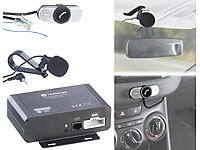 Callstel Autoradio-Freisprecher & Streaming-Empfänger, Bluetooth zum Nachrüsten