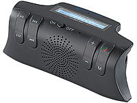 Callstel Bluetooth-Freisprecher & MP3-Player am Lenkrad BFX-350 Racing; Freisprecheinrichtungen mit Bluetooth und Sprachassistenten, Freisprecheinrichtungen mit Bluetooth 