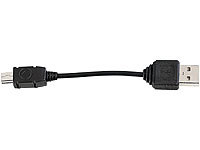 ; Micro-USB-Kabel, verdrehsicher Micro-USB-Kabel, verdrehsicher Micro-USB-Kabel, verdrehsicher 