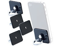 Callstel 4er-Set Mini-Ring-Ständer und -Halterungen für Smartphones und Tablets
