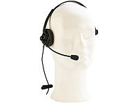 Callstel Telefon-Komfort-Headset (refurbished); In-Ear-Mono-Headsets mit Bluetooth, On-Ear-Mono-Headsets mit Bluetooth 