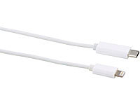 Callstel Lade & Datenkabel USB-C auf 1 m, MFi-zertif.; Micro-USB-Kabel, verdrehsicher Micro-USB-Kabel, verdrehsicher 