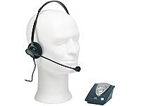 Callstel Profi-Telefon-Headset inklusive Connector-Box für Festnetz-Telefone