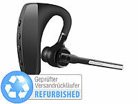 Callstel Headset, Bluetooth 5, aptX, 2 HD-Mikrofone, Versandrückläufer; In-Ear-Mono-Headsets mit Bluetooth, On-Ear-Mono-Headsets mit Bluetooth 