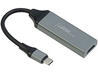 Callstel Adapter USB-C auf HDMI, unterstützt bis 4K UHD / 60Hz; 6in1-USB-Kabel für USB A und C, Micro-USB und 8-PIN 6in1-USB-Kabel für USB A und C, Micro-USB und 8-PIN 