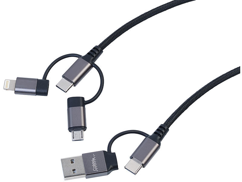 ; Micro-USB-Kabel, verdrehsicher 