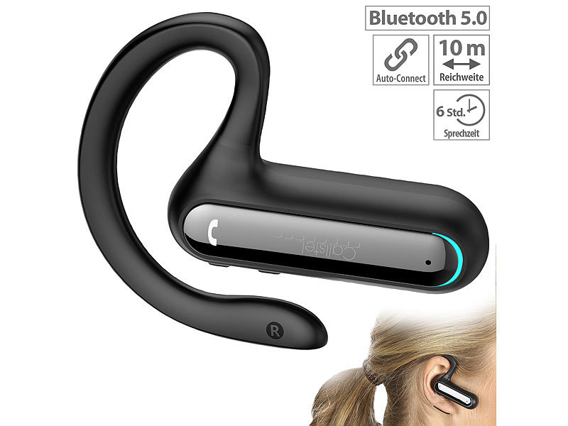 ; On-Ear-Mono-Headsets mit Bluetooth, Sportmützen mit Bluetooth-Headsets (On-Ear) On-Ear-Mono-Headsets mit Bluetooth, Sportmützen mit Bluetooth-Headsets (On-Ear) 